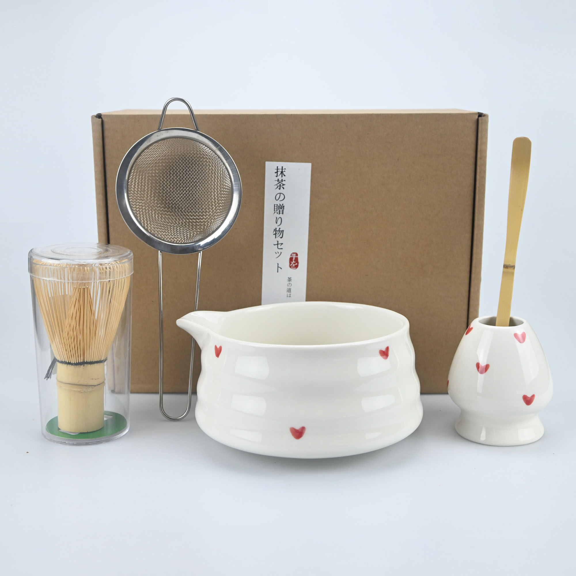 Matcha Whisk Set - 2/4/5 stks/set Japanse stijl Matcha theeservies