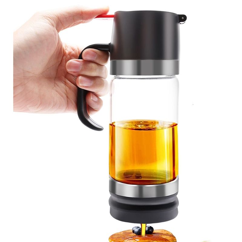 Coffee Tea Or - A21I-12 OZ Glazen Honingdispenser, Honingpot Met