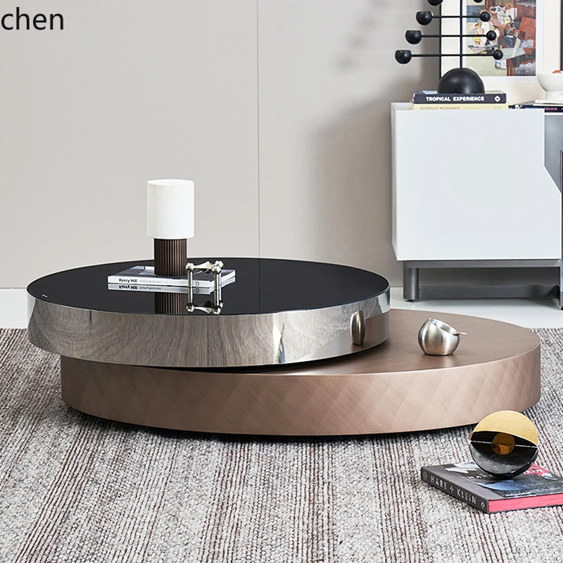 Coffee Tea Unit - HT Licht luxe draaibare salontafelcombinatie, eenvoudige