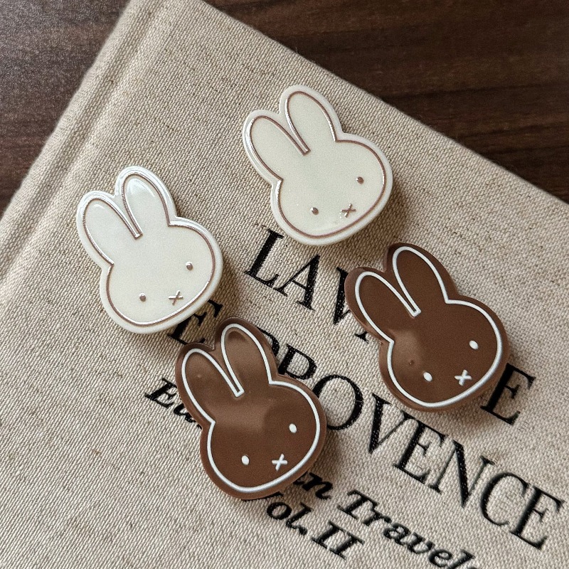 Coffee Tea Shop - Schattige Miffy konijnen haarclips, Kawaii Bunny