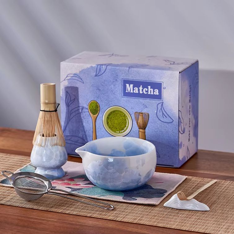 Matcha Whisk Set - 7-delige nieuwe Japanse stijl Matcha Klopperset
