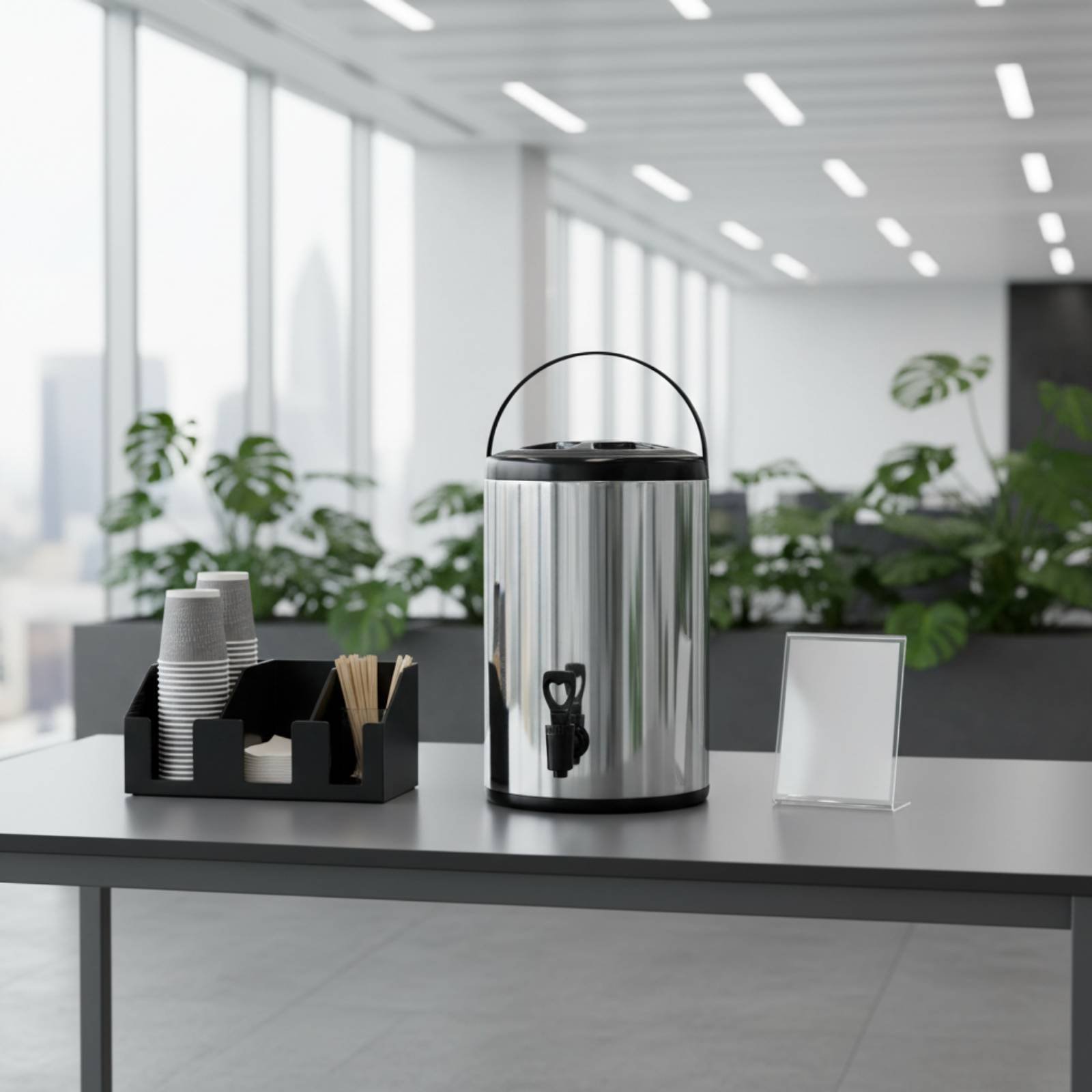 Coffee Tea Urn - Professionele Melkthee Vat Grote Capaciteit RVS