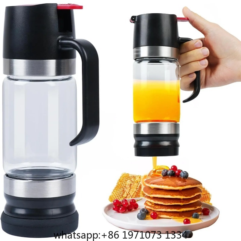 Coffee Tea Or - Honingdispenser zonder druppels met voet, glazen