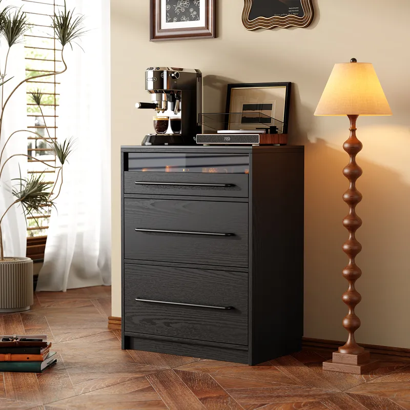 Coffee Tea Unit - Massief houten sideboard, antieke koffiekast, kleine