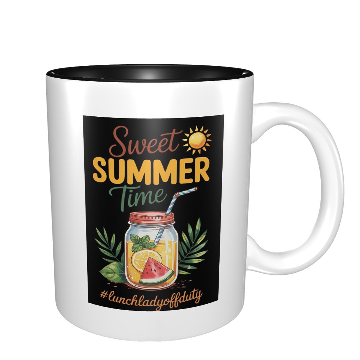 Coffee Tea Break - Lunch Lady Off Duty Zomervakantie Laatste