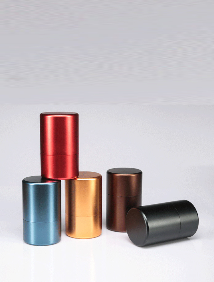 Coffee Tea Or - Klassieke aluminiumlegering luchtdichte bewaardoos voor thuis,