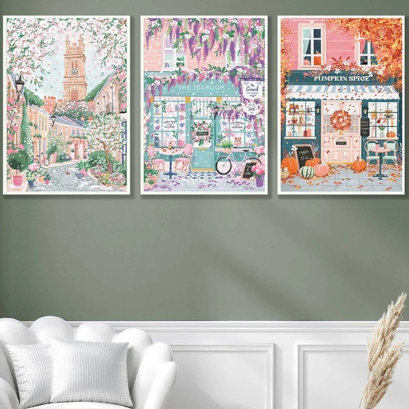 Parijs Londen Hongarije Reispo - Coffee Tea Poster recensie en prijs