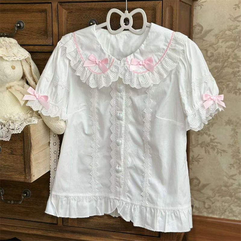 Japanse Sweet Lolita Blouse Da - Coffee Tea Weight Loss recensie en prijs