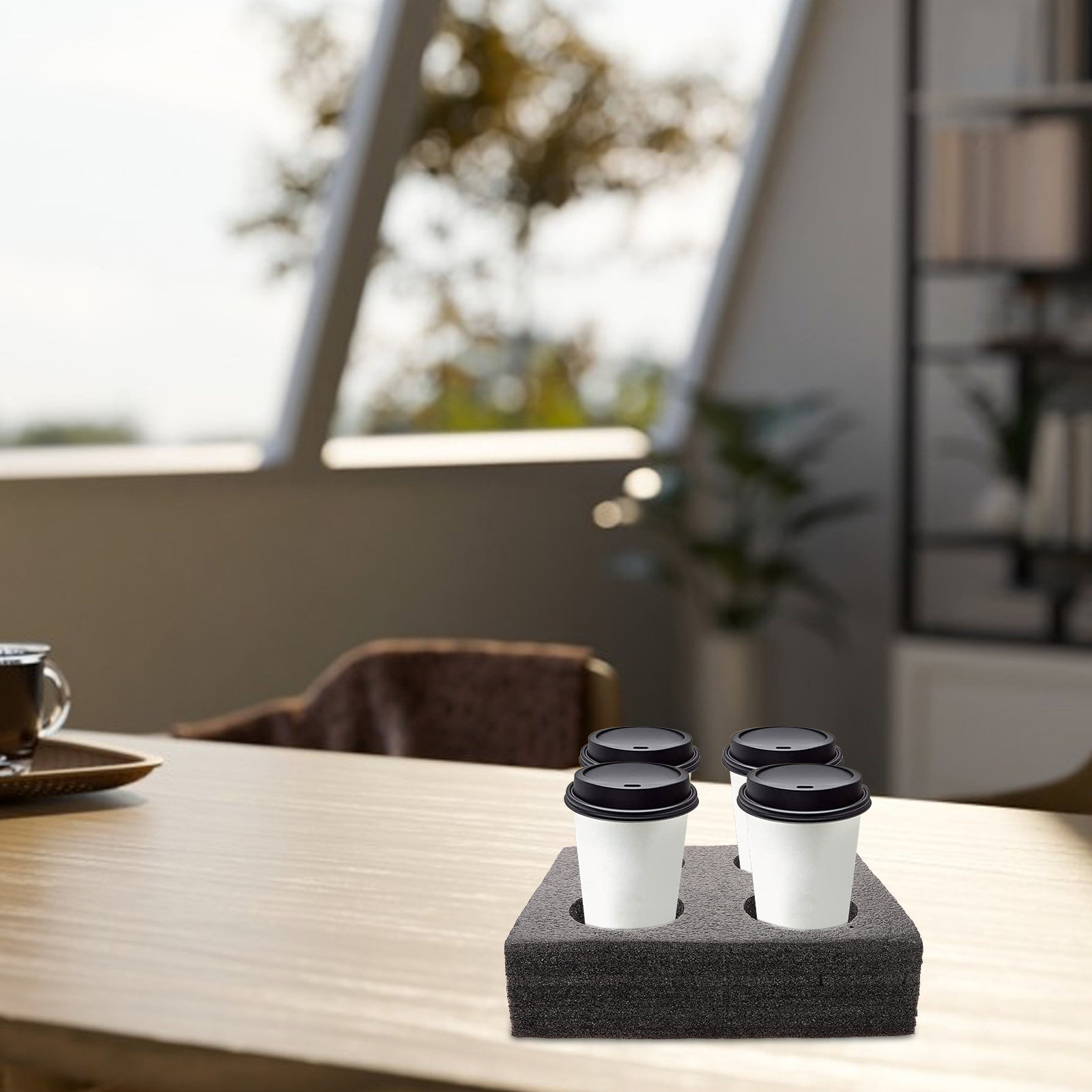 Milk Tea Cup Tray Afhaalkoffie - Coffee Tea Shop recensie en prijs