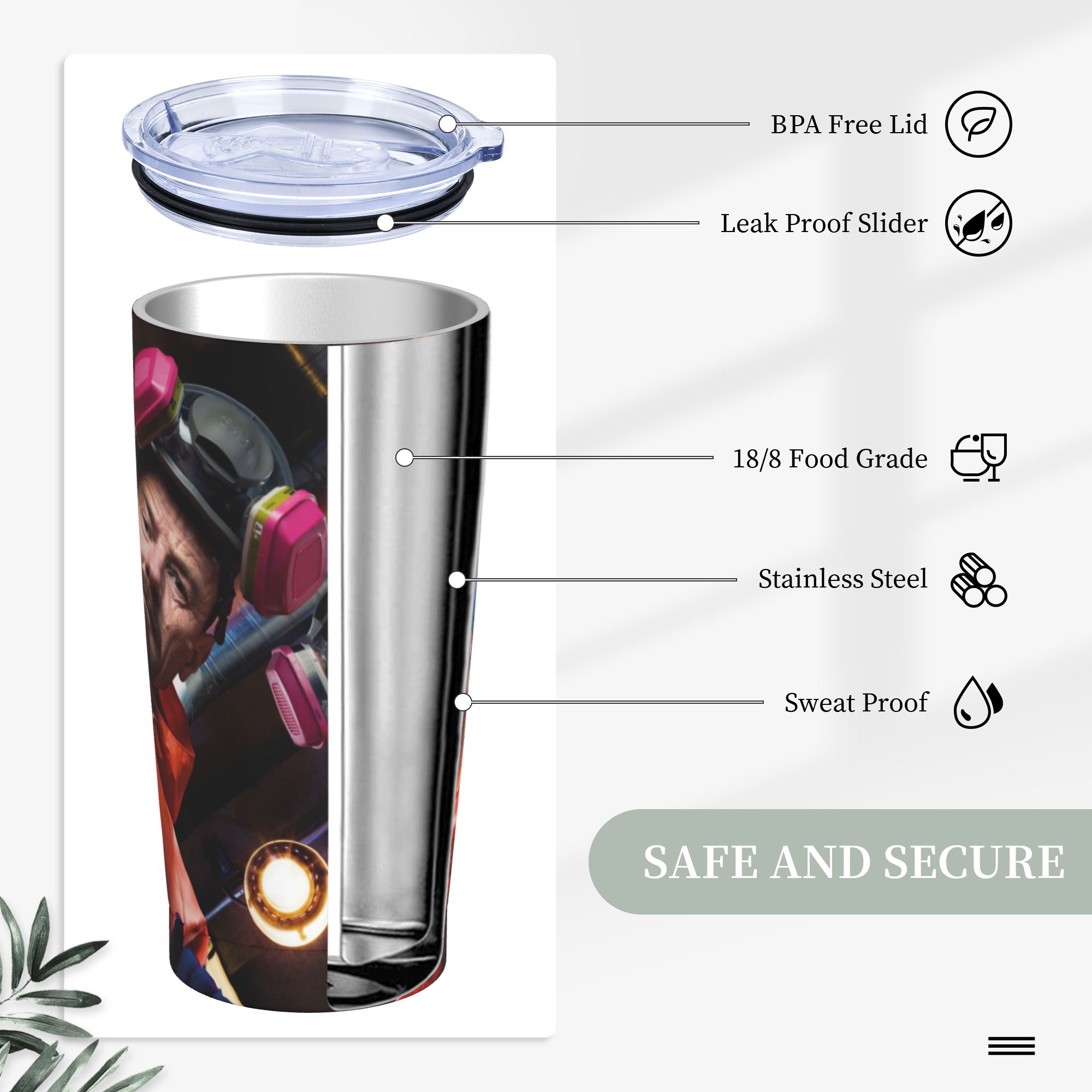 Walter White Pinkman Tumbler V - Coffee Tea Break recensie en prijs