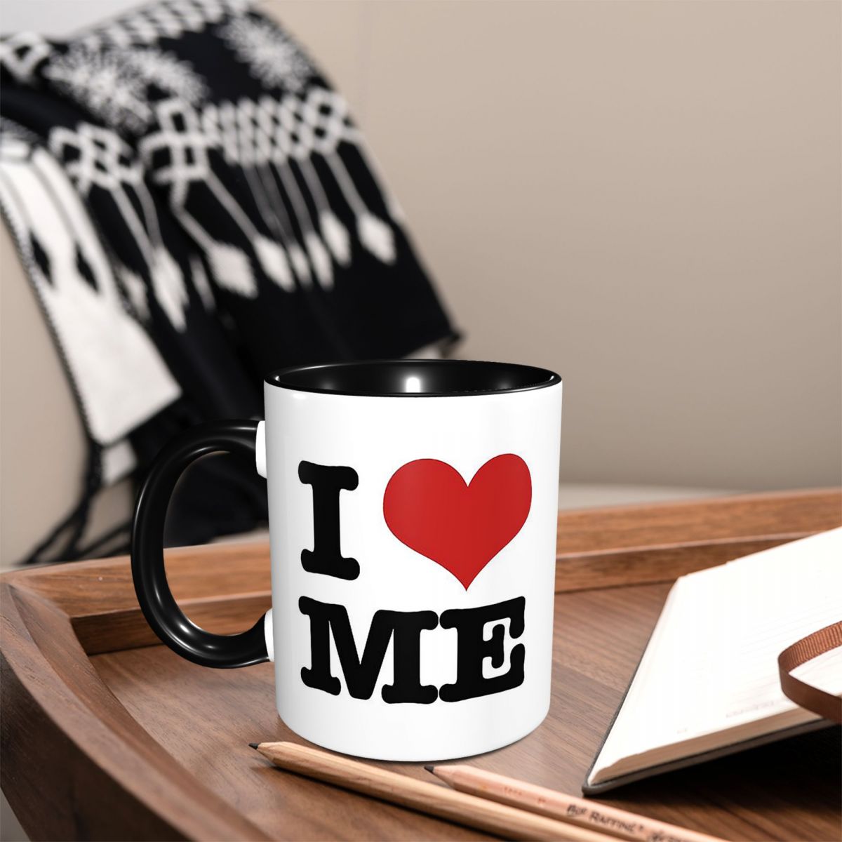 I Love Me Mok Grappige keramis - Coffee Tea You And Me recensie en prijs