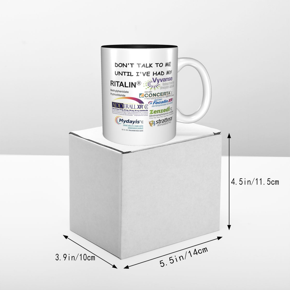 Praat niet tegen mij Mok Grapp - Coffee Tea You And Me recensie en prijs
