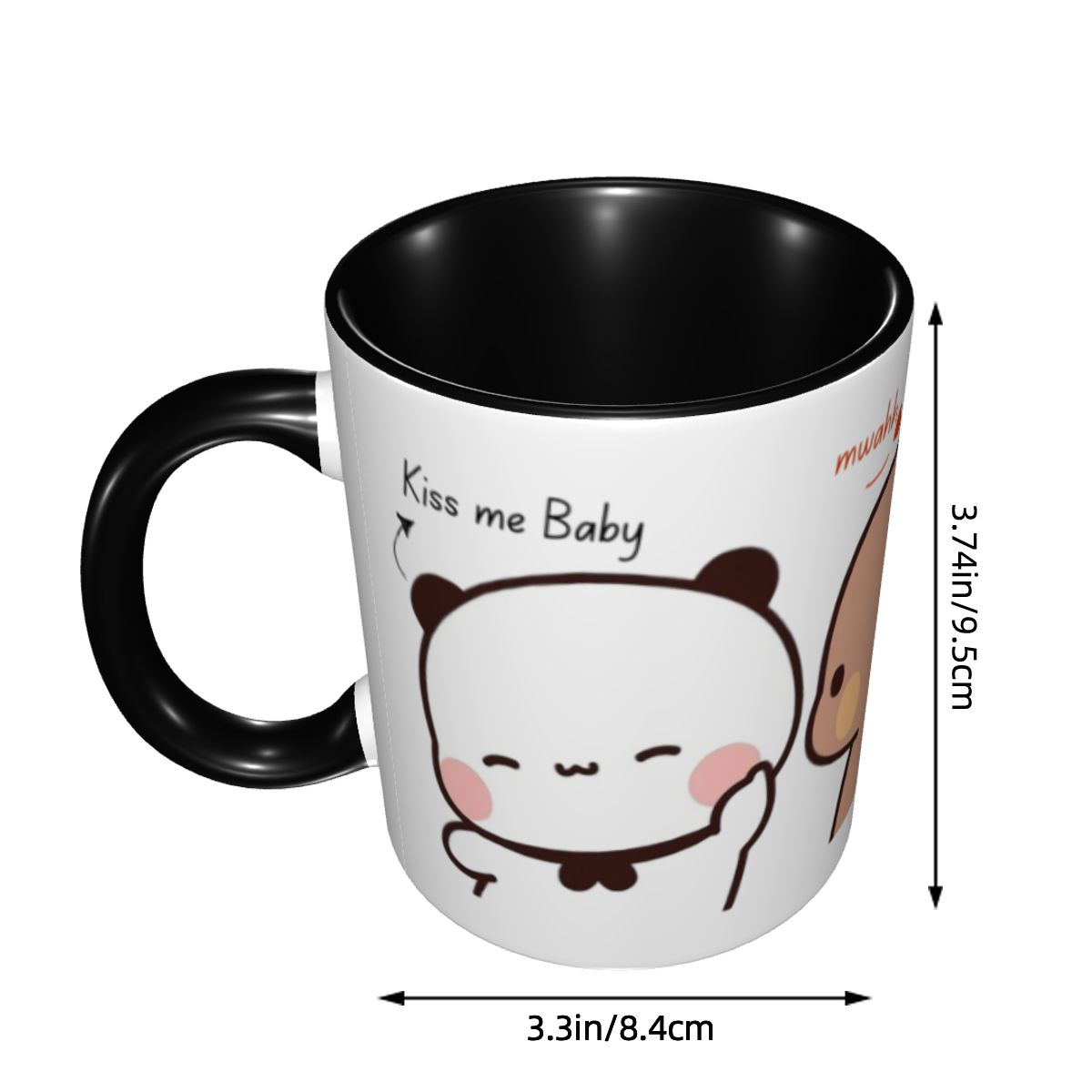 Gepersonaliseerde Kiss Me Baby - Coffee Tea You And Me recensie en prijs