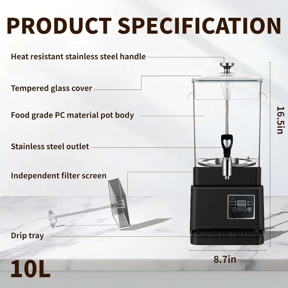 Commerciële Koffiezetapparaat  - Coffee Tea Urn recensie en prijs
