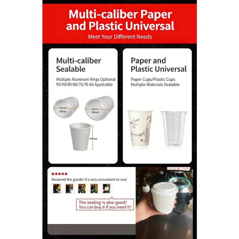 Automatische plastic beker ver - Coffee Tea Shop recensie en prijs