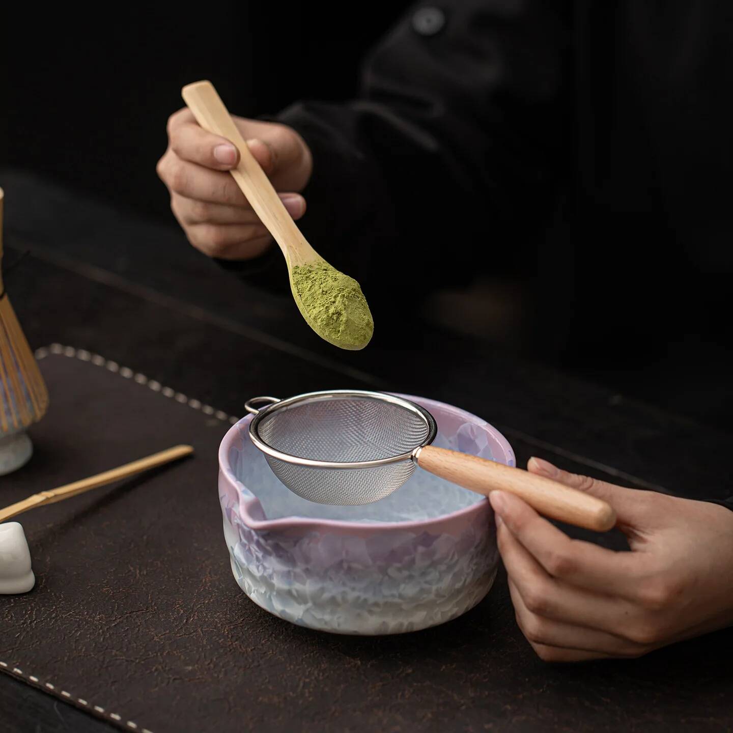 4/8-delige 2026 Nieuwe Kristal - Matcha Whisk Set recensie en prijs