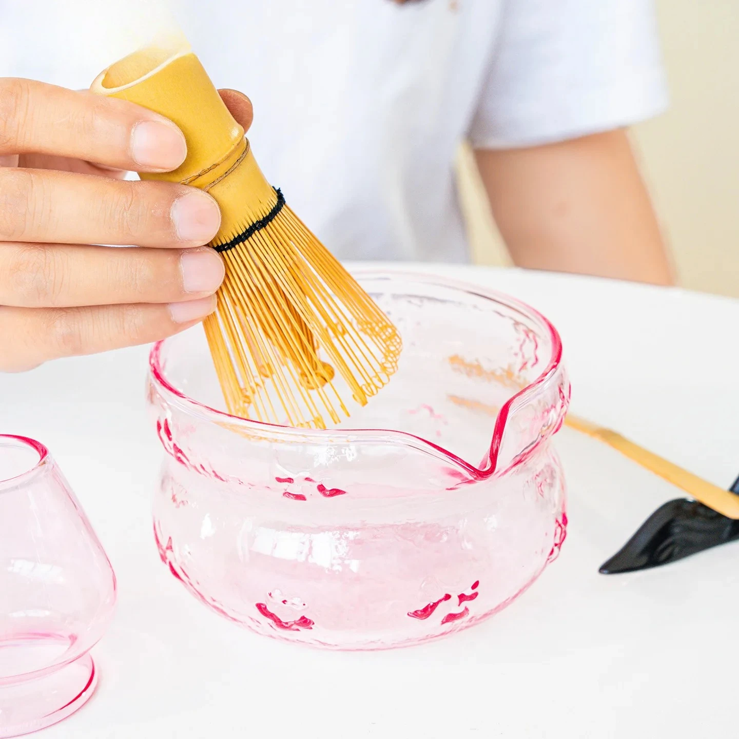 4-8-delige glazen strikjes-mat - Matcha Whisk Set recensie en prijs