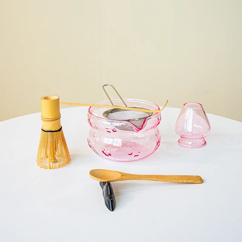 4-8-delige glazen strikjes-mat - Matcha Whisk Set recensie en prijs