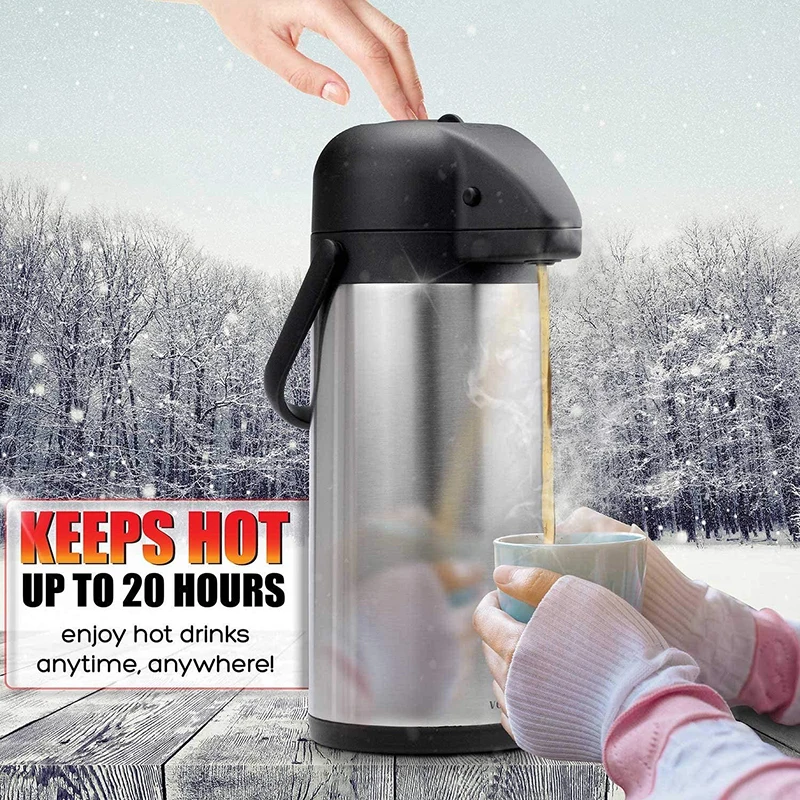 Roestvrijstalen luchtpotdispen - Coffee Tea Urn recensie en prijs