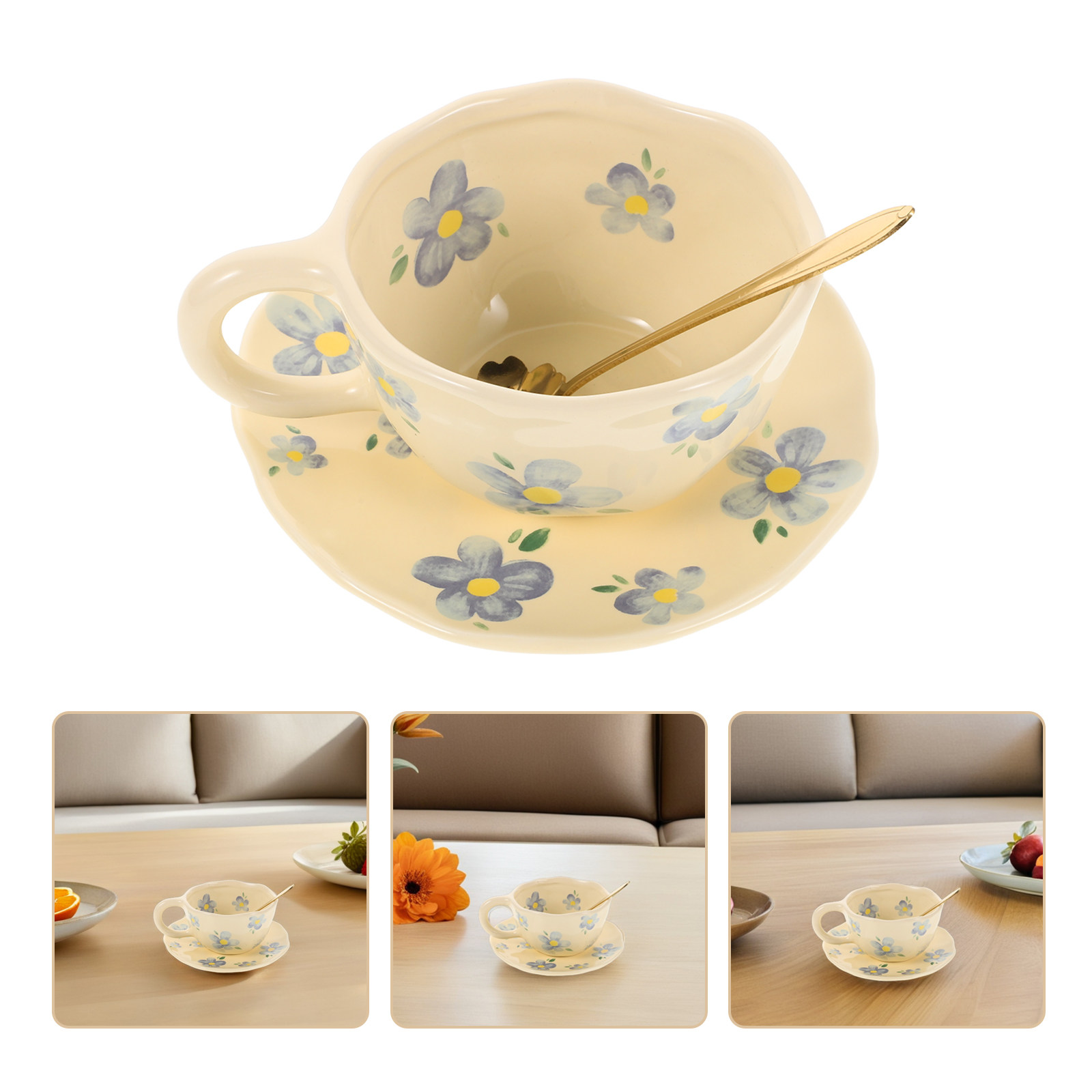 1Set Creatieve Keramische Koff - Coffee Tea Break recensie en prijs