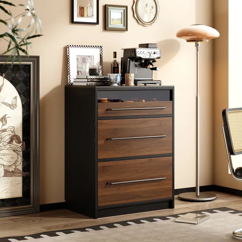 Massief houten sideboard, anti - Coffee Tea Unit recensie en prijs