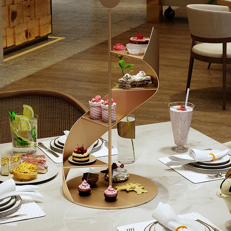 Hotelbuffet desserttafel trape - Coffee Tea Break recensie en prijs