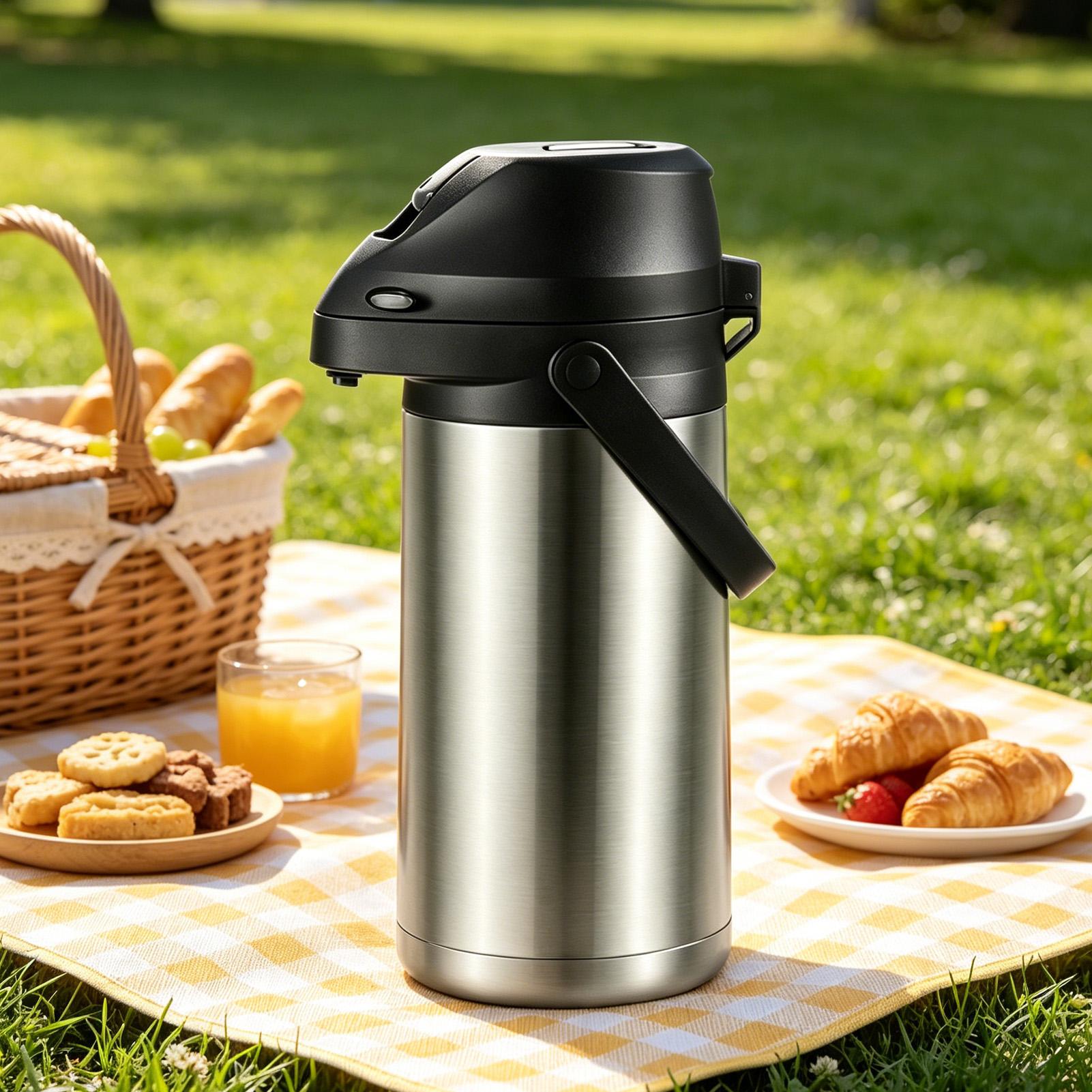 RVS thermoskan 1900ml, warme & - Coffee Tea Urn recensie en prijs