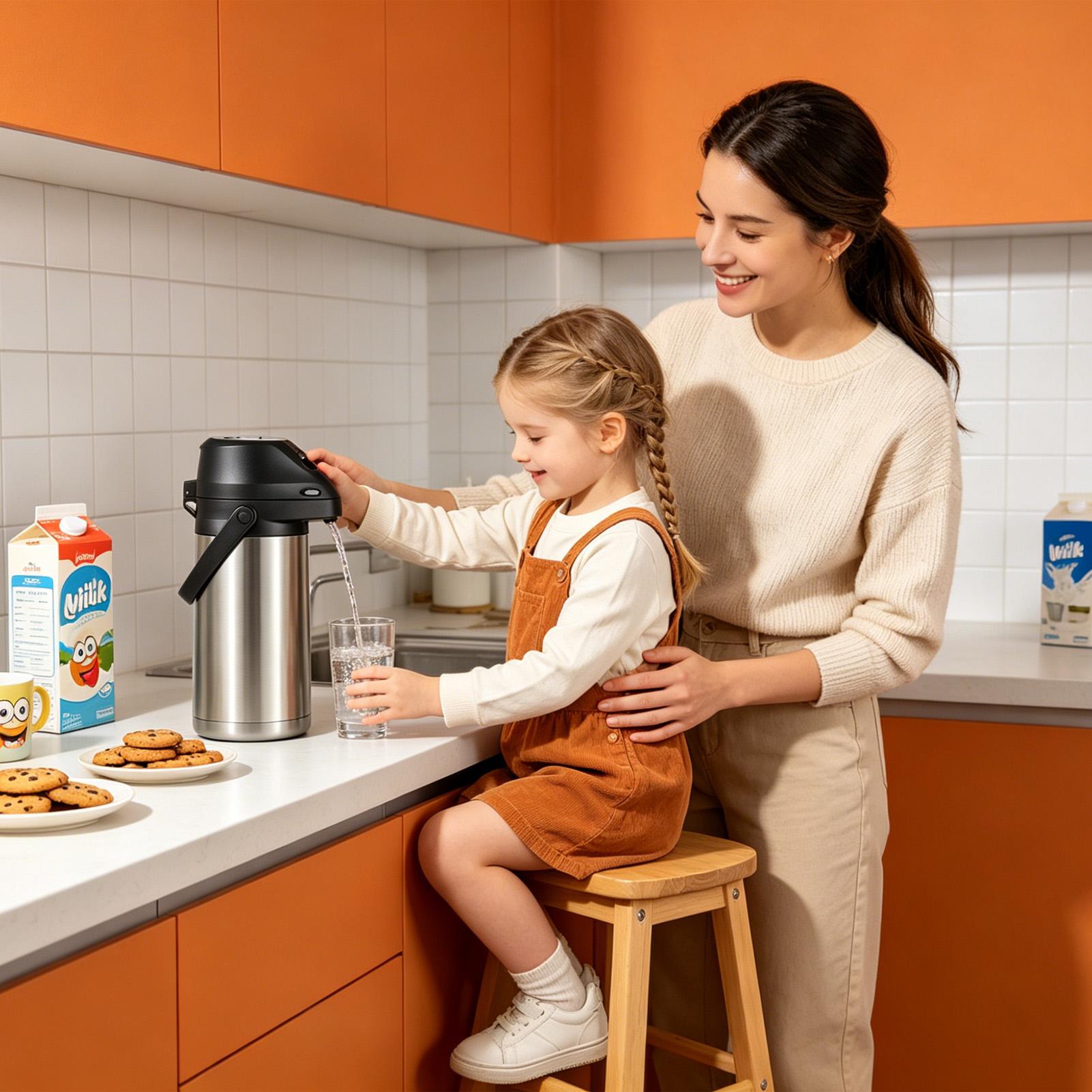 RVS thermoskan 1900ml, warme & - Coffee Tea Urn recensie en prijs