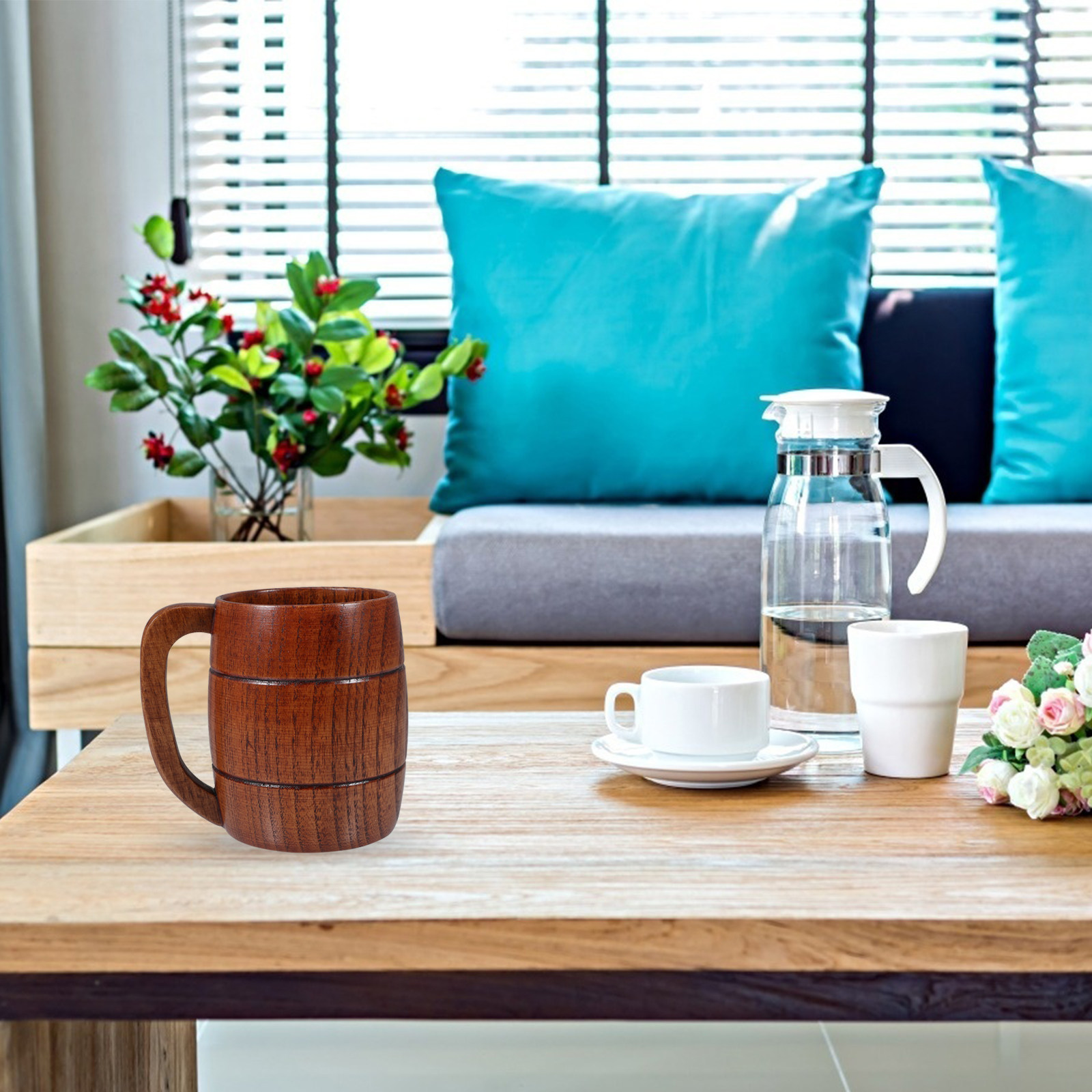 Houten bierkoffiemok Waterbeke - Coffee Tea Shop recensie en prijs