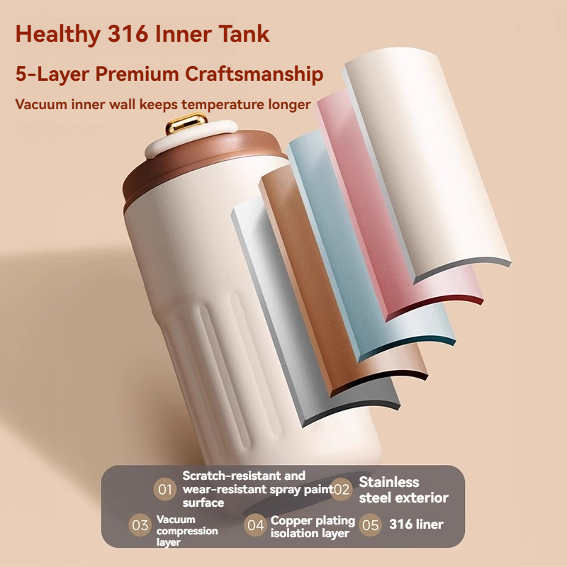 450ML LED Temperatuurweergave  - Coffee Tea Weight Loss recensie en prijs