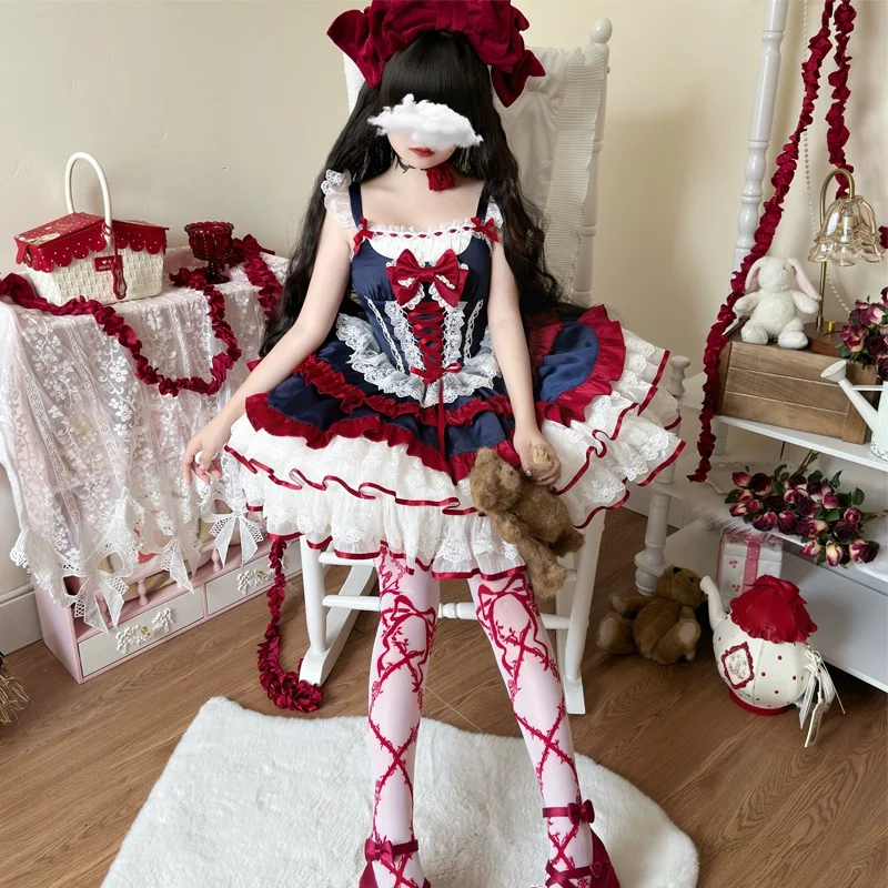 Japanse Sweet Lolita JSK Jurk  - Coffee Tea Weight Loss recensie en prijs