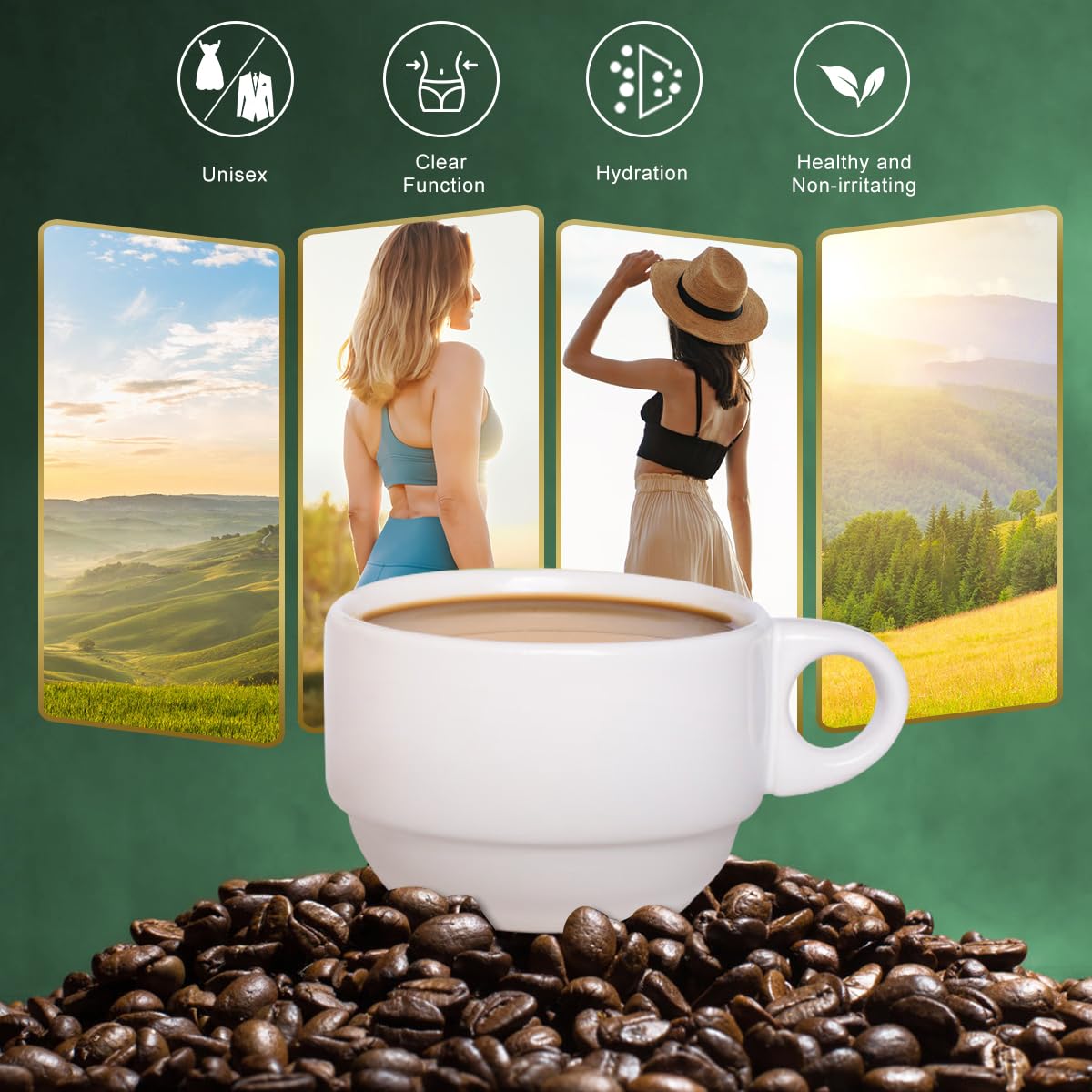 18 stks/doos Premium Slanke Gr - Coffee Tea Weight Loss recensie en prijs