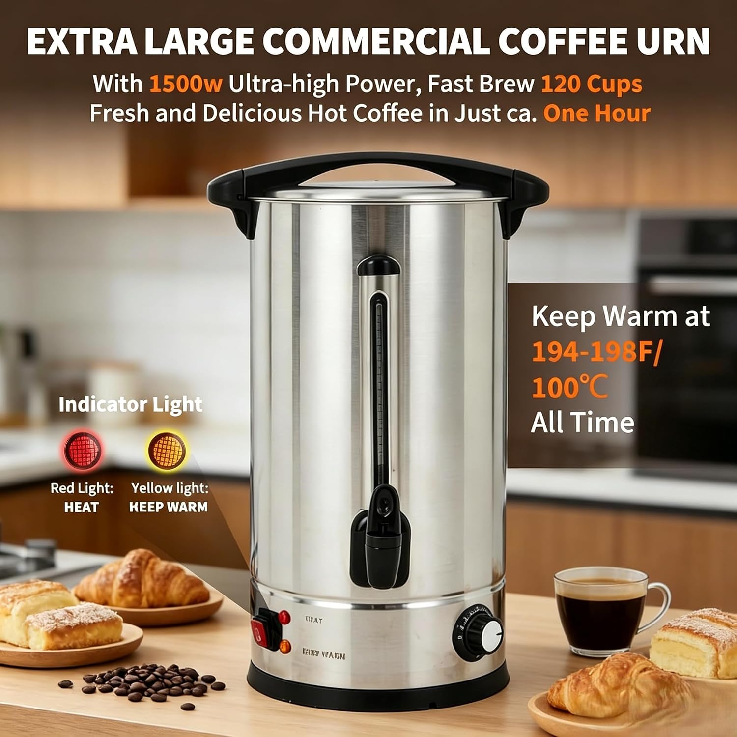 Tacleekii 18L Commerciële Koff - Coffee Tea Urn recensie en prijs