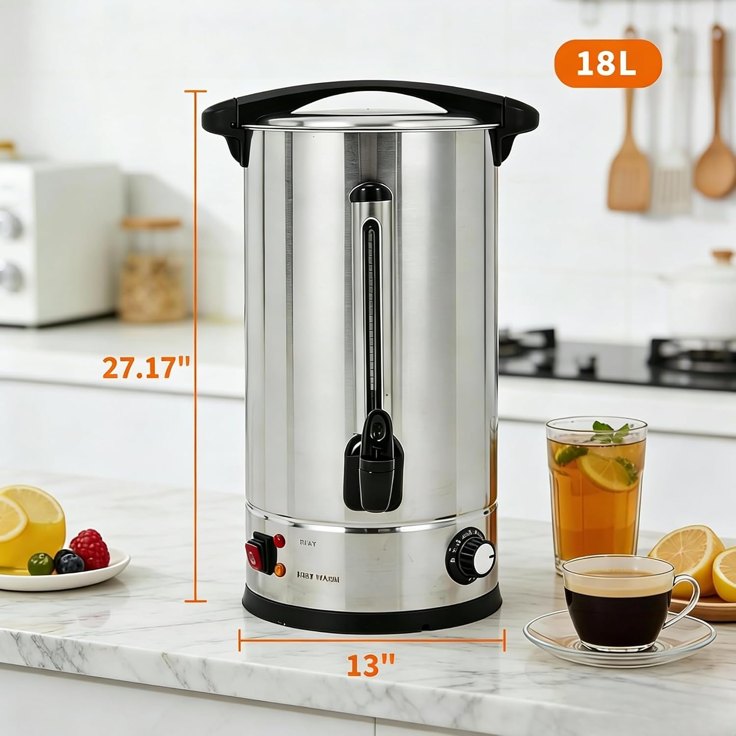 Tacleekii 18L Commerciële Koff - Coffee Tea Urn recensie en prijs