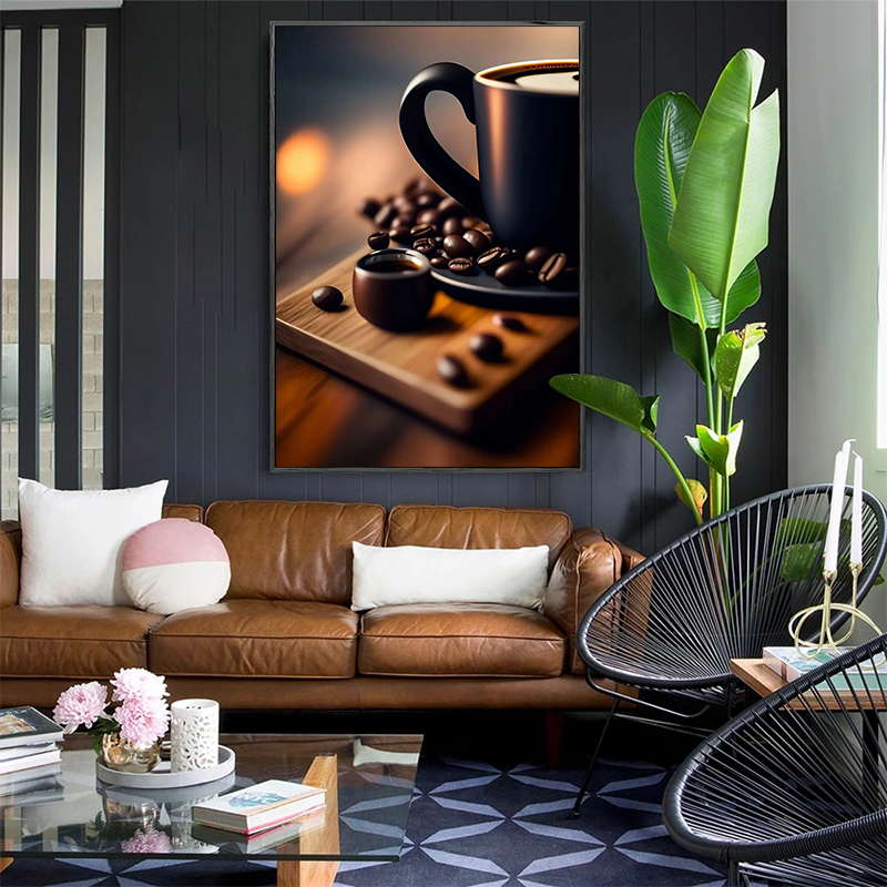 Vintage Koffieboon Hand Koffie - Coffee Tea Poster recensie en prijs