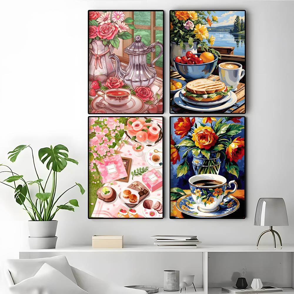 Afternoon Tea Coffee Cup Home  - Coffee Tea Poster recensie en prijs